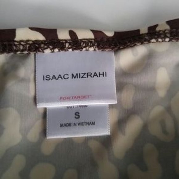 Issac Mizrahi Brown Cream Leopard Tankini - Picture 2 of 3